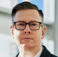 加密貨幣交易公司高階主管 Alexander Hughes 執行長肖像